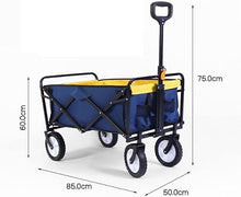 Folding Trolley Garden Supplies Outdoor Garden Carts Camping Folding Carts with Wheels Portable Grocery Shopping Cart