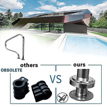 304 Stainless Steel Pools Handrails, Pool Safety Hand Rail with Quick Mount Base and Complete Accessories, Support Up to 250lb, Easy to Install (Color : 1.0MM, Size : B) (1.2MM A)