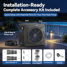 MICOE 18000 BTU Pool Heater for Above Ground Pool Up to 5500 Gallons