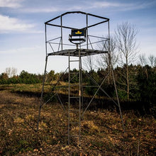 Rivers Edge Treestands 12’ 2-Man Quad Pod Tower Stand Black