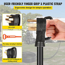 50A 50ft Generator Power Cord 14-50P to CS6364 Extension Cord Locking Ring