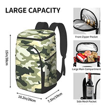 Outdoor Insulation Cooler Backpack Lunch Bags for Picnic Hiking Camping Beach Party Fruits Drinks Organizer Box Bag (Color : A Size : 15 x 10.2 x 7.5 in)