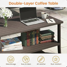 callmego Stylish All-Weather Metal Ottoman with Premium Fabric Cushion for Indoor and Outdoor Living Spaces (Black+ Gray + Polyester-1)