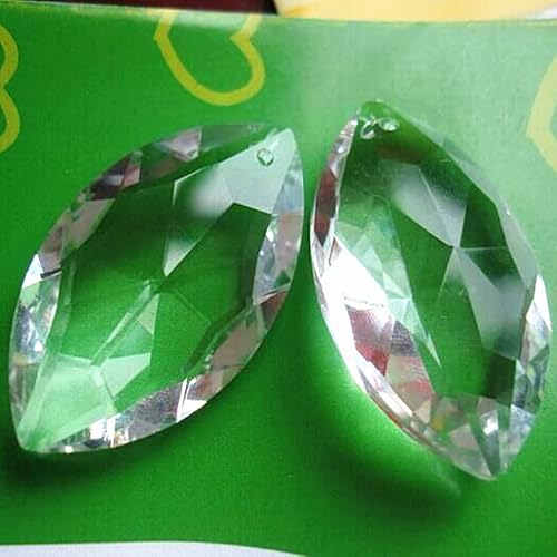 84pcs/lot 63mm Clear Crystal Chandeliers Pendants, Glass Lighting Suncatcher Decorative Accessories