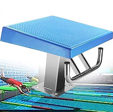 USZWBY Pool Diving Platform, Swimming Pool Diving Board with 304 Stainless Steel Base Anti Slip countertop Surface Inclined at 15°