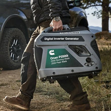 Cummins Onan P2500i Portable Digital Inverter Generator, 2200 Running Watts with 2500 Peak Watts, Perfect for Home, Camping, and RV use