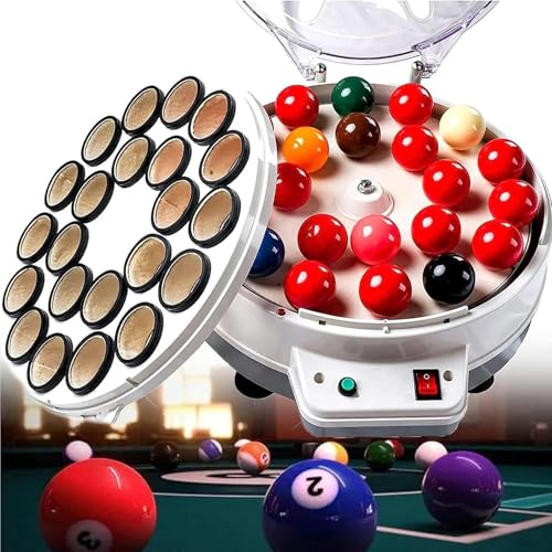 FYLFANYAN Billiards Cleaning Machine, Cleaning Machine and Pool Polishing Polishing, Automatic Pool Plastic Cleaner 2 in 1 16/2 ~/