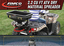 Fimco ATV Dry Material Spreader 12V Polymer Hopper 145 lbs