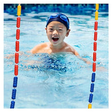 Pool Divider for Shallow And Deep End, 3 10 20 26 33 Ft Long Floating Pool Safety Rope/ Large Buoy Kits with Hooks for Swimming Pools Divider, Easy to Install ( Color : Width 9cm (3.5inch) , Size : 6m