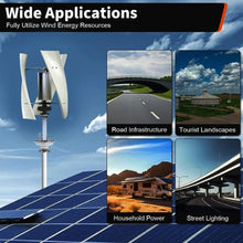 HYZHANHONG ,48V,Portable Vertical 18000W Wind Turbine Maglev Wind Generator