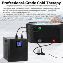 Super Quiet Ice Bath Chiller for Cold Plunge Tub B