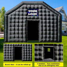 WARSUN Inflatable Nightclub Party Tent 30x20x13Ft Black
