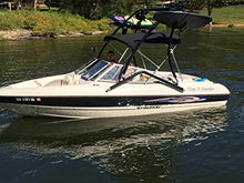 Big Air Inc. Haus Wakeboard Tower Universal Collapsible Boat Tower Gloss Black Powder Coat