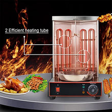 JYXYXSCP Electric Vertical Broiler,Automatic Rotating Grill Rotisserie Grills,Kebab Machine Turkey BBQ Grill for Home Party Garden,for Picnic