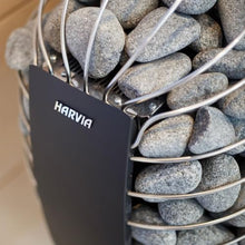 Harvia Spirit SP90E, Spirit Series 9kW Sauna Heater with Xenio Control, Black (Sauna Stones Inlcuded)
