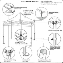TentandTable 10' x 10' Speedy Pop Up Tent White
