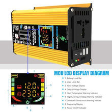 ZGHQHCDRH 6000W Off-Grid Solar Panel Kit with 75W Waterproof Panel & 50A Controller for Camping, RV, and Emergency Power Supply(Yellow)