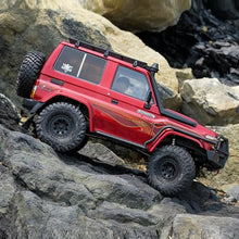 JIKEFUN RC Car LC71 RTR 4WD Rock Crawler Red