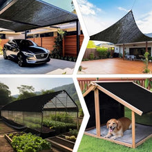 Hxli Shade Fabric Sun Shade Cloth with Reinforced Grommets, Outdoor Patio Covers for Shade Shading Rate 90%, Pergola Shade Cover