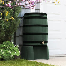 Good Ideas Rain Wizard 50 Gallon Water Storage Barrel Green (4 Pack)