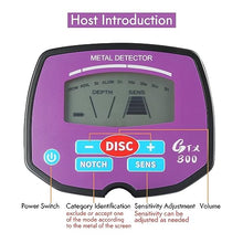 UYCVT Metal Detectors, Underground Metal Detector Profesional Distinguish Metal Waterproof Detector De Metales for Treasure Search