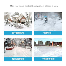 Cordless Snow Blower, Battery Electric Snow Blower, 21V 1200W 30cm Brushless Snow Thrower with Charger, Rotatable Chute(Blue,1 Battery)