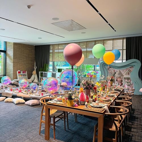 EJIA Inflatable Mirror Ball 6pcs Colorful Disco Balls