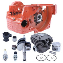 WZFBEMPJS Crankcase Crankshaft 50mm Cylinder Kit Fit for 362 365 371 372 Chainsaw Piston Rings Needle Bearing Spark Plug Parts