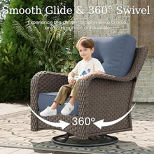 Aeeiua 3 Piece Outdoor Patio Furniture Set