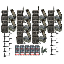 Stealth Cam Revolver 40MP Pro 360-Degree Cellular Trail Camera Bundle (10-Pack)