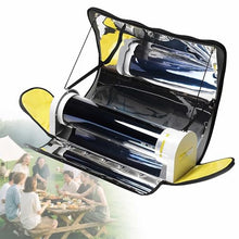 Portable Solar Oven Designed for Outdoor Cooking, Camping Stove with 4.5L Capacity, Foldable Stainless Steel Cooker for Travel Survival