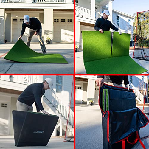 Rukket Sports Golf Hitting Mat Green