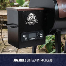 Pit Boss 440 Mahogany Series Wood Pellet Grill & Smoker with Flame Broiler and LED Digital Controller, 518-Sq. In. Cooking Space, 180°F to 500°F Temperature Range, 5 lb. Pellet Hopper, Brown