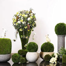 Green Artificial Moss Balls, Handmade Sphere Moss Hanging Balls for DIY Wedding Party Home Hotel Decoratio, Hangin Plants Landscape Landscaping Ball (Color : Diameter: 40cm/15.74in, Size : 8pcs)
