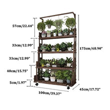RWGOVLU Plant Stand Modern Plant Trellis Simple Retro Wooden Flower Stand Easy To Install Flowerpot Stand Classical Ladder Plant Holders For Outside Living Room Patio Balcony Pla