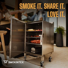 SmokinTex 'The OG' Electric Smoker - Spacious & Insulated Stainless Steel Meat Smoker with 700W Heating, & Temperature Control for BBQ, Jerky, Vegetables