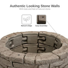 RTS Home Accents Rock Lock Raised Garden Bed Kit 48" Round