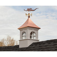 Good Directions Smithsonian Fairfax Vinyl Cupola with Copper Roof 60" x 99