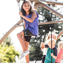 Lifetime Adventure Tower Swing Set with Spider Swing Earthtone