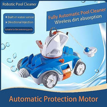 Robotic Pool Cleaners,obotic Swimming Pool Cleaner for Above Ground Pools up to 33 Feet, Automatic Pool Vacuum Max 90 Mins Working Time, Self-Parking with Dual-Drive Motors