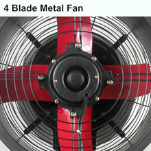 KUYBTU Industrial Misting Fan with 42L Water Tank, Portable Outdoor Cooling Solution for Workshops, Patios, Warehouses, Factories, Garages