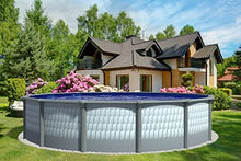 Lake Effect Pools Testudo 27' Round Above Ground Pool with Blue Liner
