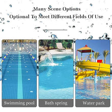 MSHOSAC Pool Handrail,Stainless Steel Pool Handrail, 304 Durable Pool Railing for Indoor/Outdoor, 250kg Load Capacity, 4-Step Design for Water Parks, Safe Swimming Pool Access