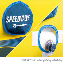 NorEast Outdoors Paradise Water Sports - Emerald Coast Towable Tube for Boating - 1-3 Riders Blue/Yellow