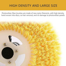 CCChosmo Electric Solar Panel Cleaning Brush Dual Head, Telescopic Rod PV Panel Wash Cleaning Machine, Double Head Equipment Solar Cleaner Robot,Electric Water Fed Pole Kit (Gpaa5.5m)