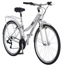 Schwinn Discover Hybrid Bike 21-Speed 28-Inch White