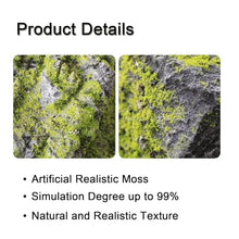 YXLLGS Artificial Moss Fake Rock, PU Foam Landscape Rock, Stones for Garden Landscaping, Natural and Realistic, for Landscaping Lawns and Gardens