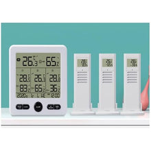 ABS Large Screen with Color Indoor Outdoor Digital Temperature Humidity Meter
