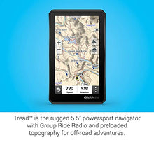 Garmin Tread Powersport Off-Road Navigator with Group Ride Radio, 5.5" Display Black (Renewed)