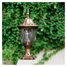 ALDEPO Courtyard Light Europe Outdoor Pillar Lamp Garden Courtyard Fence Column Step Corridor Street Garden Fence Parking Lot Coffee Lighting